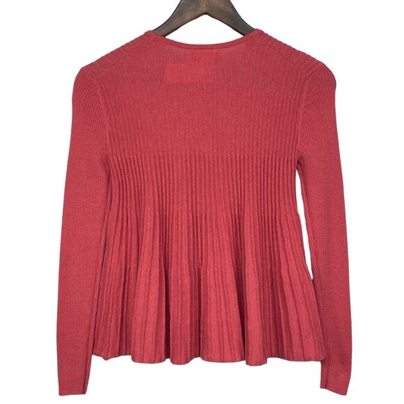 Sundance Pullover Sweater Women Size PXS Pink Long Sleeve Knit - Picture 5 of 10